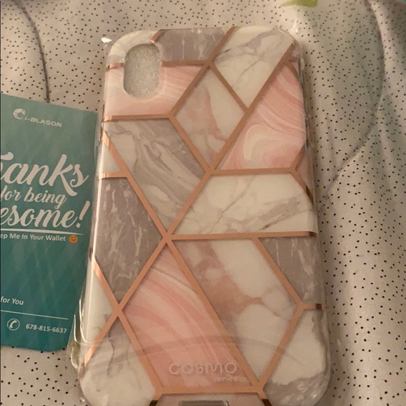 i-Blason Accessories - Marble case for Iphone Xs 5.8 and not the Xs max.